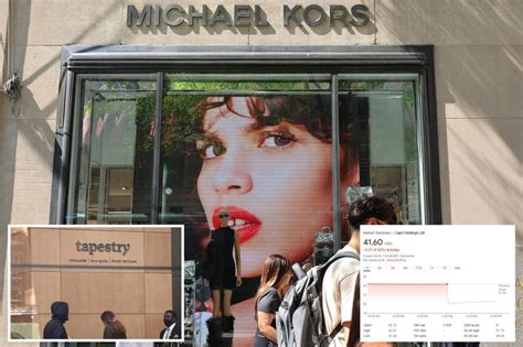 michael kors stock price.